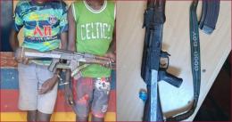 The duo was taken into Lokichogio Police Station after their arrest.